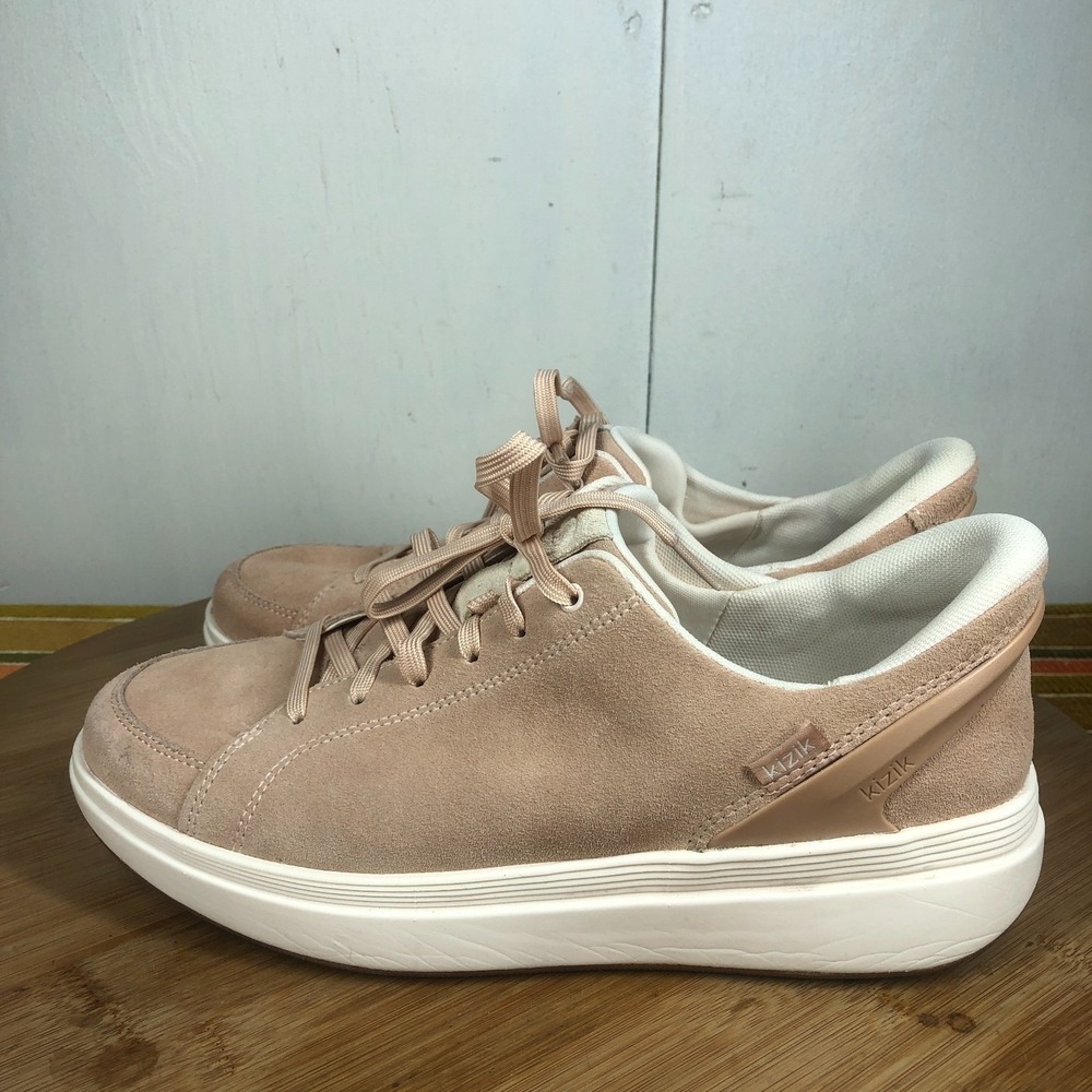 Kizik sydney Womens size 10 shoes pink suede comfort walking sneakers